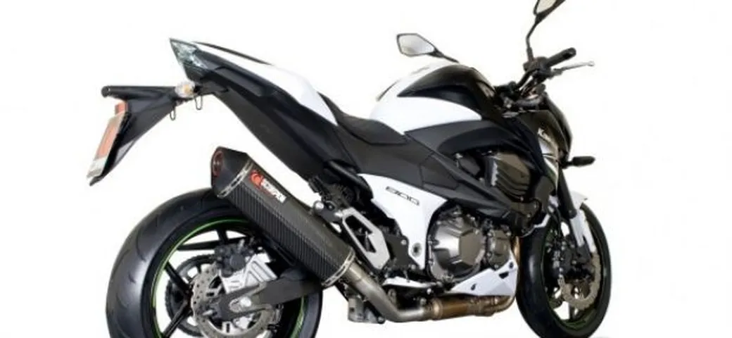 Scorpion: scarico Serket Parallel per Kawasaki Z800