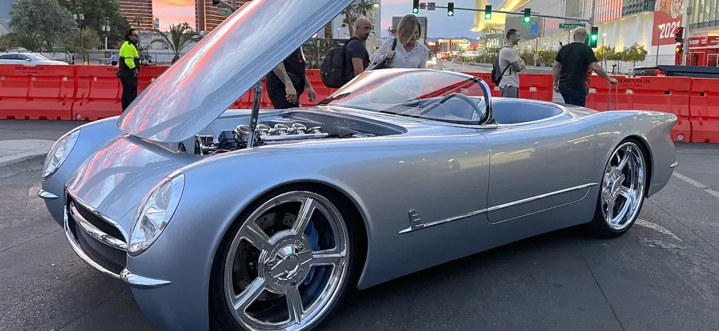 Corvette C1, un esemplare in carbonio protagonista al SEMA