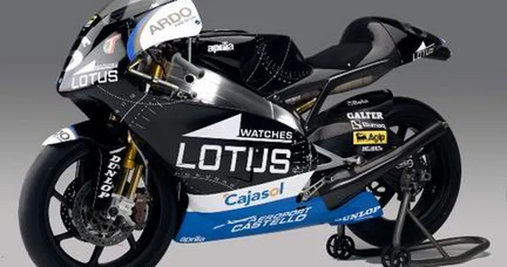 Svelata la Aprilia in livrea Lotus di Debon