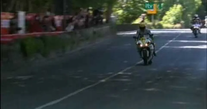 Valentino Rossi at the Isle Of Man TT 2009