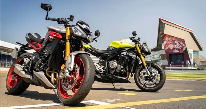 Triumph porta le sue sportive a Silverstone: show in pista con istruttori