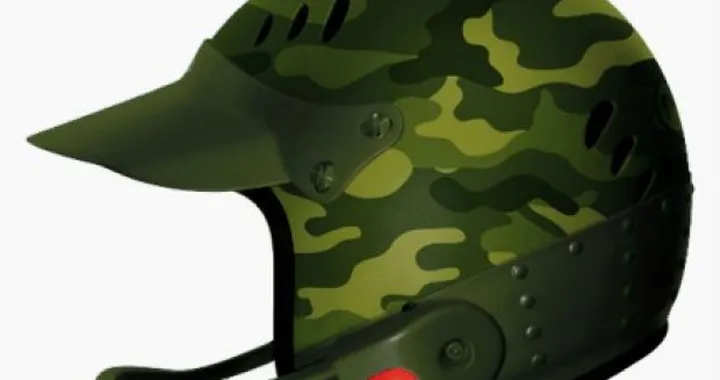 Roof Rat's, casco camo per quad e fuoristrada