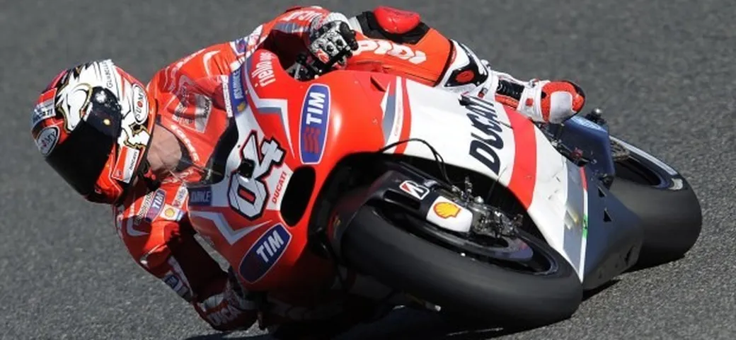 MotoGP Jerez 2014, Dovizioso 6° con la Ducati: 