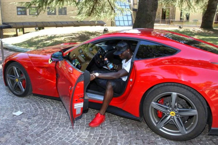Balotelli fermato in Ferrari a 200 km/h