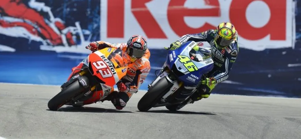 Laguna Seca: sorpasso di Marquez su Rossi al Cavatappi | GALLERY
