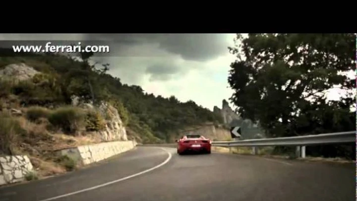Ferrari 458 Spider: nuovo video ufficiale