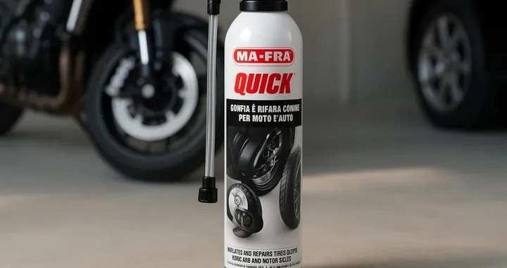 Riparti in 5 minuti con il kit riparazione gomme Mafra H0110 in super offerta