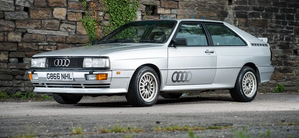 L'Audi Quattro all'asta a Silverstone