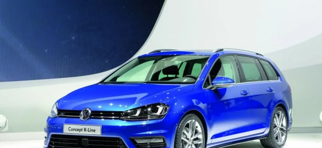 Volkswagen Golf Estate Concept R-Line e Golf Variant TDI BlueMotion