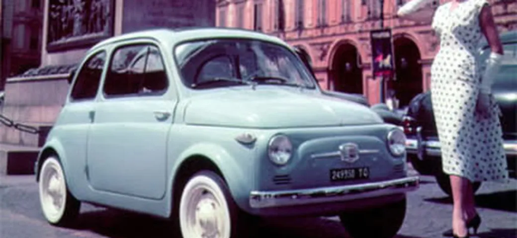 Fiat 500 è l'auto più sexy del mondo