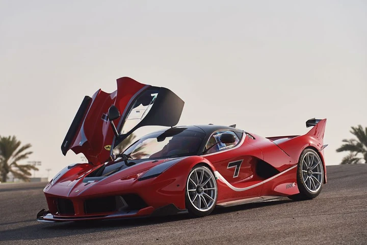 Ferrari FXX K all'asta ad Abu Dhabi con RM Sotheby's