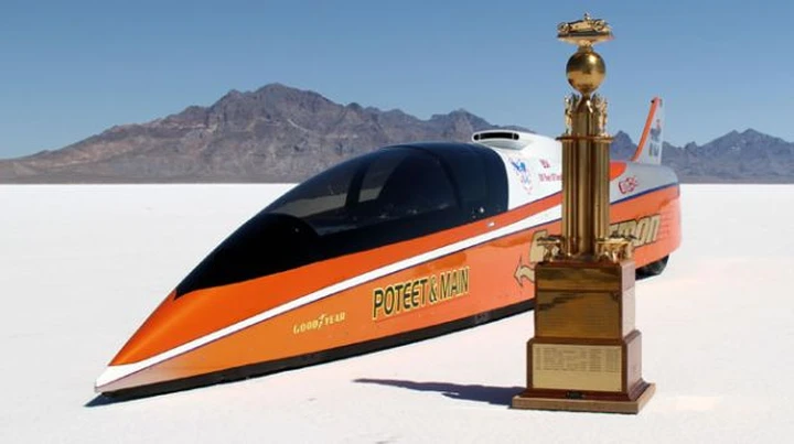 Il 66enne George Poteet va fuori strada a 595 km/h