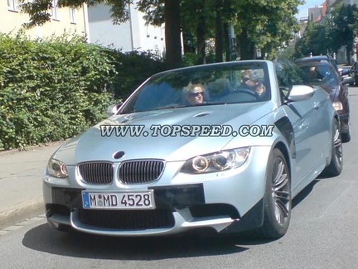 BMW M3 Cabrio E93 - foto spia