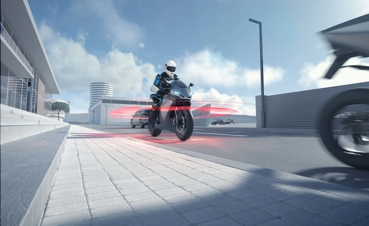 Sicurezza in moto: 6 nuove funzioni basate su radar by Bosch