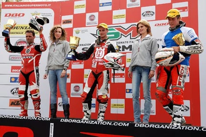 Tricolore Supermoto in TV