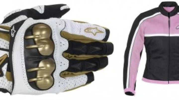 Novità Alpinestars: giacca Stella Breeze e guanti Atlas