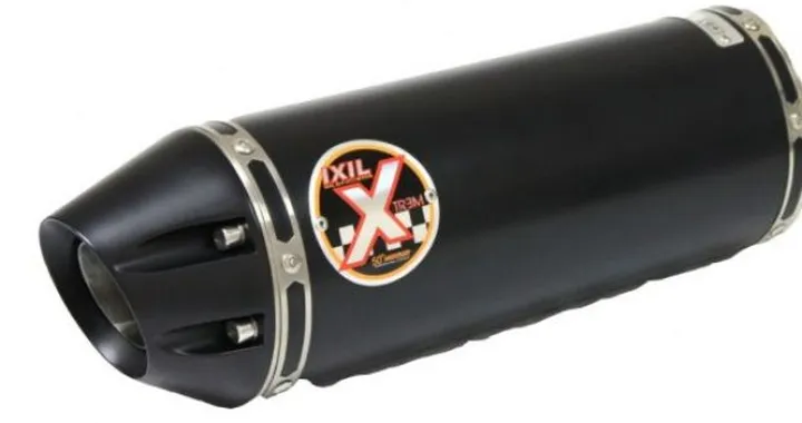 Scarico IXIL Oval Xtrem Black per Gilera GP800