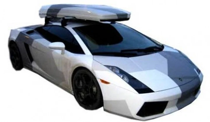 Lamborghini Gallardo in tuta mimetica