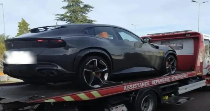 Ferrari Purosangue a 200 km/h in autostrada: scattano multa e fermo dell'auto