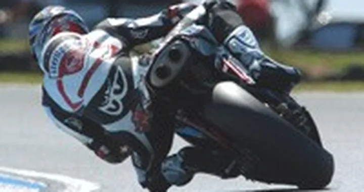 Ruben Xaus in pista a Monza