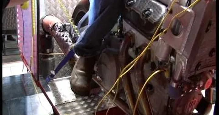 Motus MST Test Bike on the Dyno