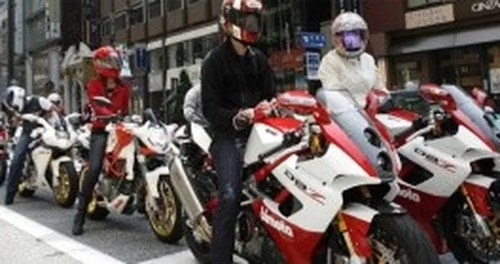 Raduno di Bimota in Giappone