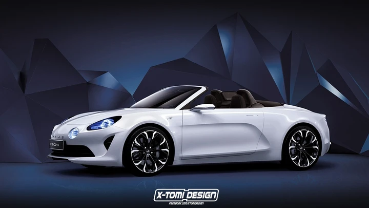 Alpine Vision Spider Concept: ecco il render