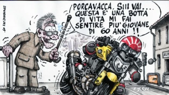 Botta di vita. La moto ringiovanisce!