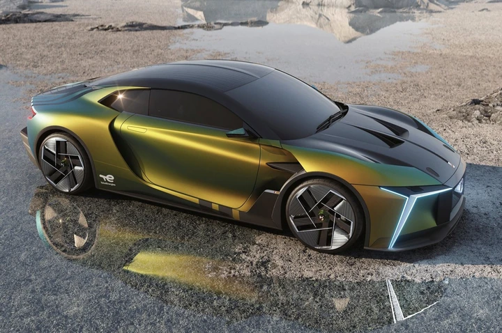 DS E-Tense Performance Concept: bolide alla spina
