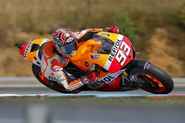MotoGP Silverstone 2013: Marquez subito davanti nelle FP1, Rossi 6°, Ducati lontane