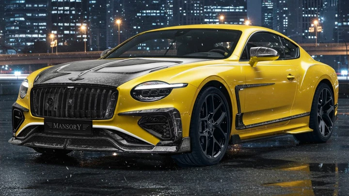 Mansory trasforma una Bentley in una “banana su ruote”: tuning che divide