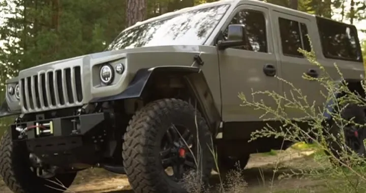 Strela: ecco l'Hummer russo