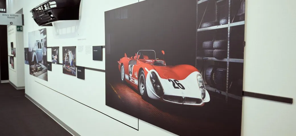 Storia FCA: Galleria Heritage al Mirafiori Motor Village Torino