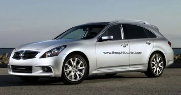 Infiniti G37: il render dell'ipotetica variante station wagon
