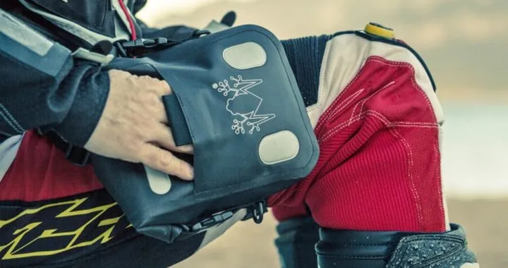Borsello da gamba Amphibious LEGBAG per motociclisti off-road
