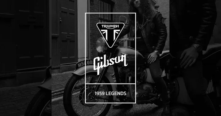 Triumph annuncia la nuova collaborazione con Gibson con l'obiettivo di celebrare il 1959