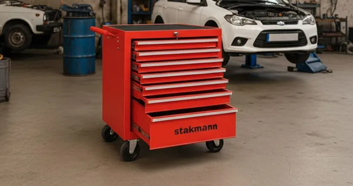 Spazio e ordine in garage con il carrello portautensili in offerta su eBay