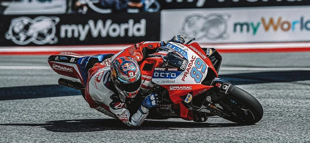MotoGP Stiria 2021: Jorge Martin, sulla Ducati Pramac, conquista la pole. Secondo Bagnaia