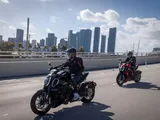 Alta velocità e alta cucina: Massimo Bottura e Ducati Diavel V4 dominano Miami