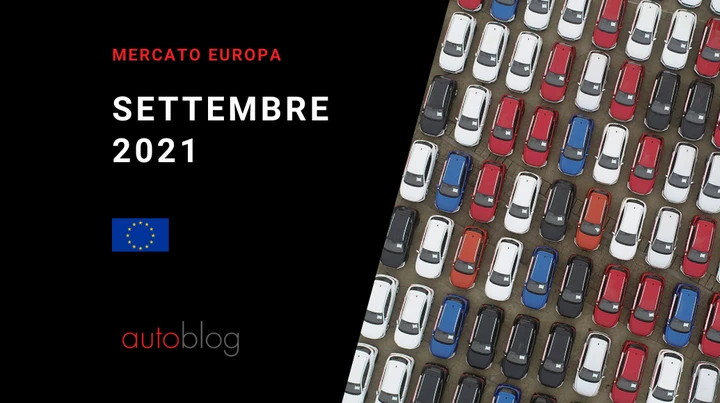 Mercato auto Europa: gli impietosi dati di settembre 2021