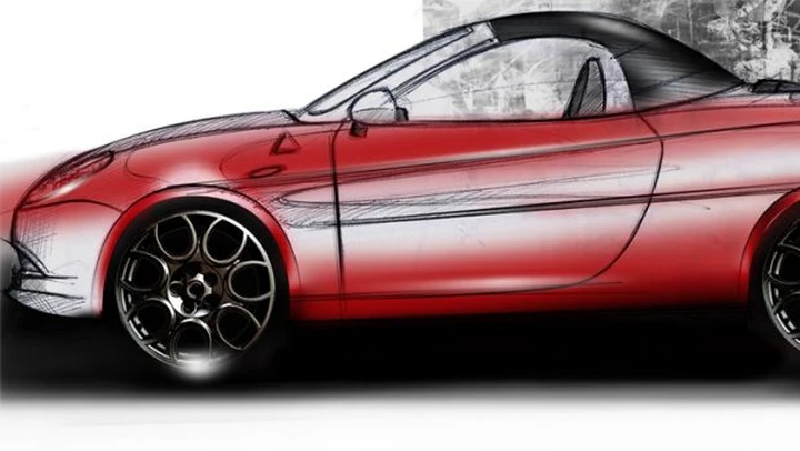Alfa Romeo Giulietta Spider Concept Car: il progetto di laurea di due affezionati lettori