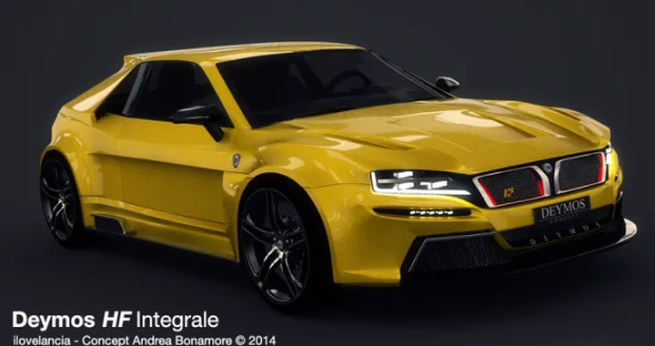 Lancia Deymos HF Integrale by Andrea Bonamore