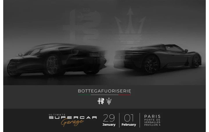 BottegaFuoriserie debutta con Alfa Romeo e Maserati a Parigi