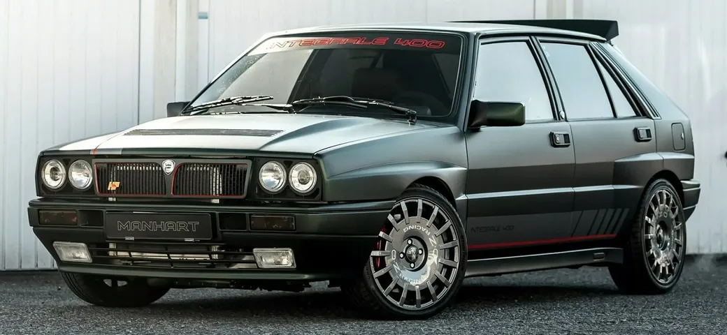 Lancia Delta Integrale: 375 cavalli per la versione di Manhart