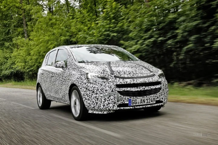Opel Corsa 2015: foto ufficiali dei prototipi