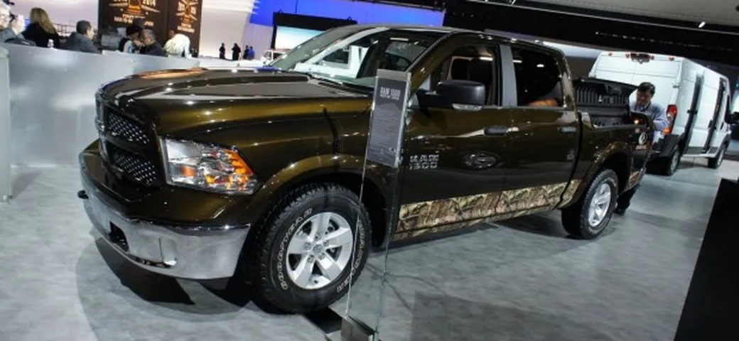 RAM 1500 Mossy Oak al Salone di Detroit 2014 Live