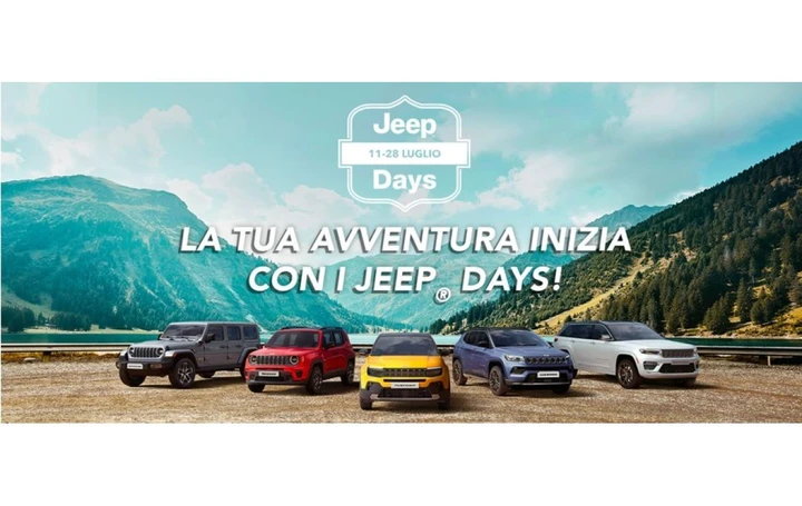 Jeep Days, sconti fino a 19.000 euro su tutta la gamma in pronta consegna