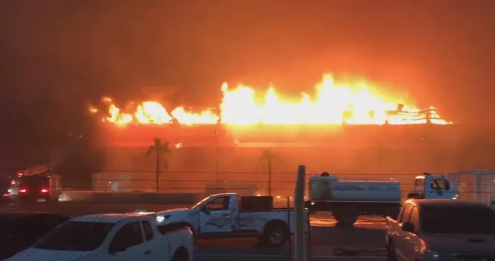 Incendio e danni a Termas de Rio Hondo