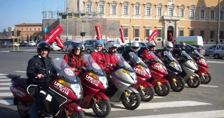 Vectrix a Roma per il primo raduno "Impatto Zero"