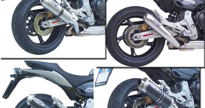 Nuovi scarichi Shark per Hornet